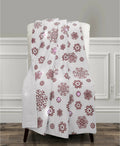 The Mountain Home Collection Led Holiday Printed Throw, 50 x 60 by Vanessa Jane