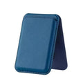 Magnetic Card Holder MagSafe Wallet RFID 3-Card Vegan Leather for iPhone 17 16 15 14 13 12 Gray by Merch Section