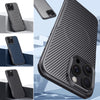 Fiber Texture Shockproof Mag-Safe Slim Case for iPhone 16 Pro Max 15 14 13 12 11