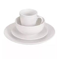 Gibson Home Ogalla 16-Piece Dinnerware Set-White by Vanessa Jane
