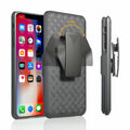 Belt Clip Holster Combo Case Stand Cover for iPhone 17 16 15 14 13 12 11 XR 8 7 by Merch Section
