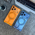 Rotatable Ring Stand Metal Bumper Case for iPhone 17 Pro Max 16 15 14 13 Pro Max by Merch Section