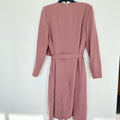 Dkny Draped-Lapel Trench Coat, Size 12 by Vanessa Jane