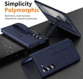 Shockproof Case with Wristband Stand Screen Lens Protector for Samsung Galaxy Z Fold 7 Multicolor by Merch Section