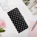 Magnetic Flip Leather Wallet Case for iPhone 17 16 15 14 13 12 11 Pro Max Air Black by Merch Section