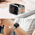 Metal Band Strap for Apple Watch Series 11 10 9 8 7 6 5 SE 3 42mm 44mm 45mm by Merch Section