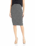 Kasper Womens Jacquard Slim Pencil Skirt, Size 10 by Vanessa Jane