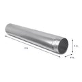 lot of 10 Everbilt 4 in. X 2 Ft. Aluminum Pipe by Vanessa Jane