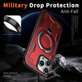 360° Rotation Shockproof MagSafe Case for iPhone 17 16 15 14 13 Pro Max Plus Air Black by Merch Section
