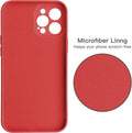 Silicone Case With Camera Lens Cover for iPhone 17 16 15 14 13 12 11 Pro Max XS X 8 7 by Merch Section