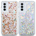 Shockproof Case with Tempered Glass for Samsung Galaxy A25 5G Multicolor by Merch Section