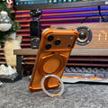Rotatable Ring Stand Metal Bumper Case for iPhone 17 Pro Max 16 15 14 13 Pro Max by Merch Section