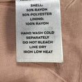 Lulus Live the Night Dusty Rose Satin Ruched Mini Skirt, Size Medium by Vanessa Jane