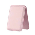 Magnetic Card Holder MagSafe Wallet RFID 3-Card Vegan Leather for iPhone 17 16 15 14 13 12 Gray by Merch Section