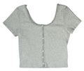 Hippie Rose Juniors Striped Crop Top by Vanessa Jane