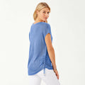 Tommy Bahama Alana Linen Side Tie V-Neck Sleeveless Sweater, Size Small by Vanessa Jane