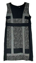 Chicos Ponte Pieced Jacquard Jessa Sheath Dress, Size L/14 by Vanessa Jane