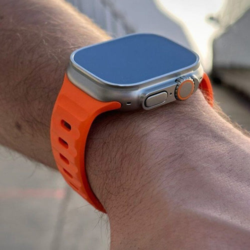 Silicone Sport Strap Band for Apple Watch Series 11 10 Ultra 2 3 9 8 7 SE 5 by Merch Section