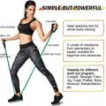 Exercise Resistance Bands With Handles, Comfortable and Non-Slip Handles With Do by Vanessa Jane