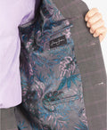 Sean John Mens Classic-Fit Check Suit Separate Jacket, Size 40R by Vanessa Jane