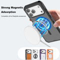 MagSafe Shockproof Matte Frost Case for iPhone 17 Pro Max Air 16 15 14 13 Black by Merch Section