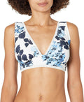 Tommy Hilfiger Womens Mesh-Trim Printed Bikini Top by Vanessa Jane