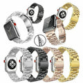 Stainless Steel Wrist Band Clasp for Apple Watch Series 4 3 2 1 38mm 42mm by Merch Section