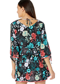 Bar III Women's Split-Sleeve Tunic Cover-Up by Vanessa Jane