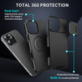 Shockproof Case With Slide Camera Cover for iPhone 17 Pro Max 16 15 14 13 12 11 by Merch Section