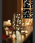 Studio Mercantile String Lights LED Micro Snowflakes 10ft by Vanessa Jane