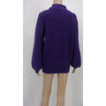 Alfani Women's Cotton Pointelle-detail Mock Neck Sweater,Size Large by Vanessa Jane