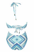 Bar III Crystal Plunge Cutout Monokini One-Piece Swimsuit, Size Small by Vanessa Jane