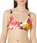 Anne Cole Signature Womens Wallflower Beaded Bikini Top, Size Large by Vanessa Jane