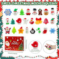 Govetom 2025 Christmas Advent Calendar 24 Days Multi-color Mochi Squishy Toys by Deal US