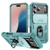 Heavy Duty Shockproof Case with Slide Camera Cover for iPhone 17 Pro Max Black