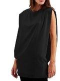Alfani Sleeveless Tunic, Black, Size Large by Vanessa Jane