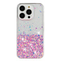 Bling Diamond Glitter Glow in the Dark Case for iPhone 16 Pro Max 15 14 13 12 11 XR 8 7 Purple by Merch Section