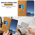 PU Leather Flip Wallet Case for iPhone 17 Pro Max Air 16 15 14 13 12 11 X by Merch Section