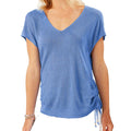 Tommy Bahama Alana Linen Side Tie V-Neck Sleeveless Sweater, Size Small by Vanessa Jane