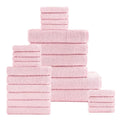 24-Piece Set: Dan River Popcorn Cotton Bath Towel Set by DailySale