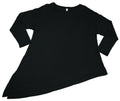 Ideology Asymmetrical Hem Long Sleeve Athletic Top by Vanessa Jane