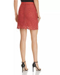Band of Gypsies Womens Augustine Lace Embroidered Mini Skirt, Small by Vanessa Jane