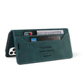 RFID Blocking Folio Wallet Case for iPhone 14 13 12 11 XR XS 8 7 Black by Merch Section