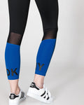 Dkny Sport Colorblocked High-Waist Ankle Leggings, Size Small by Vanessa Jane