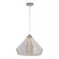 Trans Globe PND-961 One Light Pendant, Polished Chrome Finish by Vanessa Jane