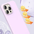 Liquid TPU Silicone Shockproof Ultra-Thin Case for iPhone 15 Pro Max 14 13 12 by Merch Section