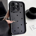 Simple Love Heart Silicone Case for iPhone 17 16 15 14 13 12 11 Pro Max by Merch Section