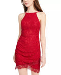Speechless Juniors Lace Halter Wrap Skirt Dress, Size Medium by Vanessa Jane