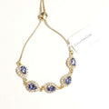 Charter Club Crystal and Stone Slider Bracelet by Vanessa Jane