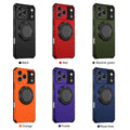 Shockproof Magnetic MagSafe Stand Case for iPhone 17 Pro Max 16 15 14 13 12 11 Black by Merch Section